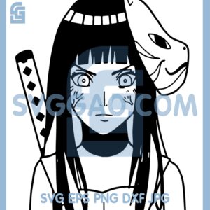 Hyuga Hinata Naruto Wife Svg, Anime Japan Naruto Svg, Cute Hyuga Hinata Svg